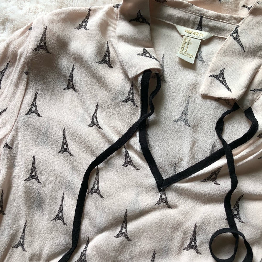 •Eiffel Tower Blouse•